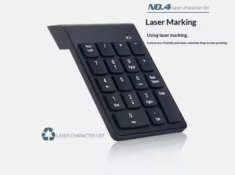 18 Keys Wired Number Keypad And USB 2.4G Mini Number Keypad Digital Keyboard For IMac/MacBook Air/Pr