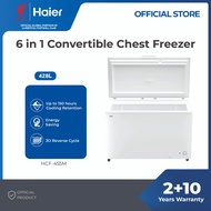 [READY STOCK] Haier 428L Chest Freezer / Large Capacity / LED / With Lock / Castor Wheels / 冰柜 / 冷冻柜