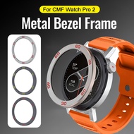Metal Frame Bezel for CMF Watch 2 Pro Watch Protective Frame Replacement Bezel for Nothing CMF Watch