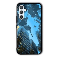 Case Casing Softcase Custom Samsung Galaxy A56 A36 A16 A55 A54 A35 A34 A25 A24 A73 A72 Chaos City FR