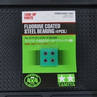 💯Tamiya #15393 - JR Steel Bearing 4pcs - Fluorine Coated  [15393]