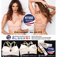 Lace Ease Push-up Bra Ivory Lace - size 34A/75B