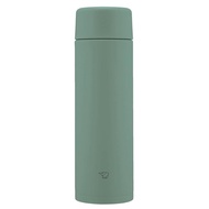 Zojirushi Mahobin Water Bottle Seamless Sen 480ml Screw Stainless Steel Mug Matte Green Integrated Sen and Packing Easy to clean, only 2 points to wash SM-ZB48-GM