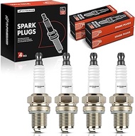 A-Premium Spark Plugs Compatible with Volvo 122 1967-1968 1.8L, 142 1968 1.8L, 144 1967-1968 1.8L, 1