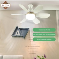 Lanlan Modern Ceiling Fans With Remote Control, Ceiling Fan With 3 Color Temperatures Lights, Memory Function, Timer, LED Ceiling Fan Light, Indoor Ceiling Fan For E27 Socket