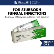 [BUNDLE] Xepa Zarin Miconazole Nitrate 2% Antifungal Cream 15g (For Athlete's Foot, Ringworm, Jock I