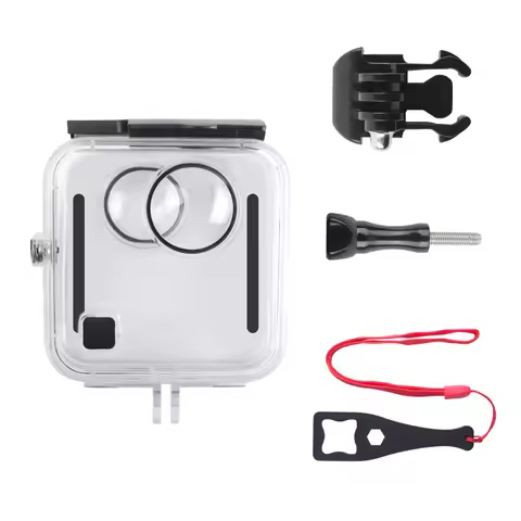 For Gopro Fusion 360° Waterproof Case Accessories Underwater Diving Housing Protection Cover Frame F