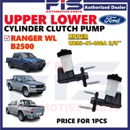 FIS Car Upper Lower Master Slave Cylinder Clutch Pump Ford Ranger WL B2500 2.5 Top Low Kereta