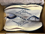 Mizuno WAVE RIDER 27 SSW   藍logo 卡奇邊 棗紅wave