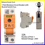 Main Switch 32A / 63A Neutral Switch Fuse Miniature Circuit Breaker with SIRIM APPROVE