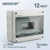 Wiseup IP65 waterproof 3/5/8/12/15/18/24Ways Electric Box Cover Distribution Box Panel Box Cover