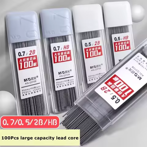 2B/HB Mechanical Pencil Leads Set 0.5/0.7mm Automatic Pencil Core Student Writing Painting Refills O