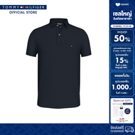 Tommy Hilfiger เสื้อโปโลผู้ชาย รุ่น MW0MW26882 DW5 - สีกรมท่า