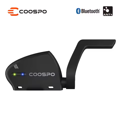 New CooSpo Bicycle Speed And Cadence Dual Sensor Bluetooth 5.0 ANT+ Wireless Waterproof For Wahoo Zw