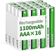 AAA Rechargeable Batteries 1100 mAh High Capacity 1300 Cycle,1.2V NiMH Low Self Discharge AAA Batter