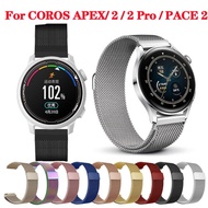 COROS APEX 2 Pro PACE 2 strap stainless steel strap metal magnetic band for COROS APEX 2 APEX 42mm 46mm APEX Pro Bracelet Watch Band Wristbands Accessorie