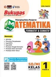 Bukupas Matematika SD/MI Kelas 1 Fase A