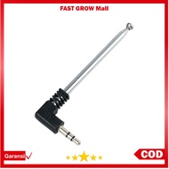 Antena Radio Telescopic 3.5mm [ COD ] Penguat Sinyal Radio FM AM untuk Smartphone Antenna Smartphone Antena Smartphone Hp Handphone Tablet Aksesoris Gadget Antena Telescopic Radio Signal Booster Receiver Signal