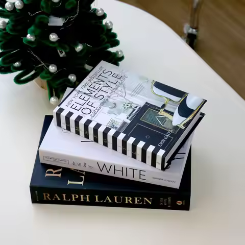 3Pcs/Set Fake Books Decoration Set Simple Hotel Club Designer Faux Book Fashion Coffee Table Ornamen