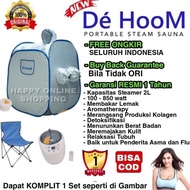 PROMO FREE ONGKIR - De Hoom NEW Portable Steam Sauna - DR Hoom