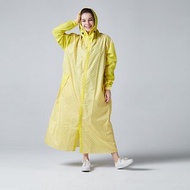 BAOGANI寶嘉尼 B06千鳥格背包客雨衣(黃色)