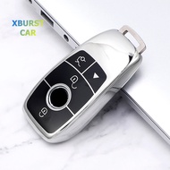【Hot demand】 3/4 Buttons TPU Car Key Case Cover Key Fob Holder for Mercedes Benz E C S GLC Class E20