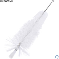 LINDW99M0 Cup Cleaning Brush, White Bottle Brushes, Useful Soft Hair Brush Narrow Neck Beer Bottles