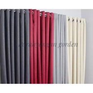 Dop colored curtains L.140 T.250-260 cm Langsir Tingkap Langsir Blackout Curtain