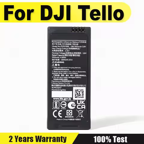FOR DJI Tello Battery / Drone Tello3.8v 1100mAh New Battery Charger Charging for Dji Hub Tello Fligh