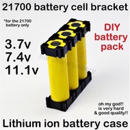 21700 Battery Plastic Holder li-ion Cylindrical cell 2P 2S 3P 3S 3.7V 7.4V 11.1V Bracket hard case DIY E bike BATTERY