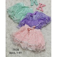 TK38 Cute children's tutu skirt 1-4 years