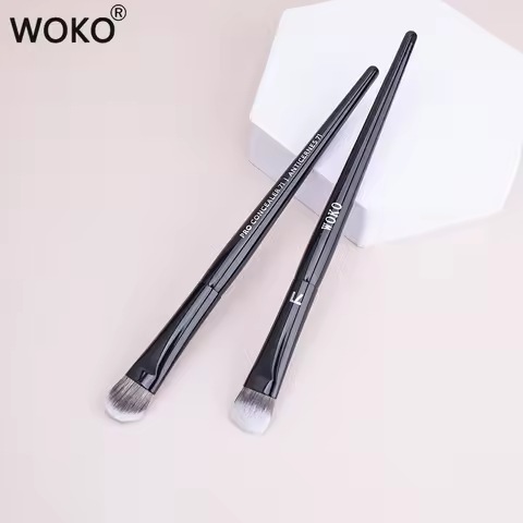 71 Angled Concealer Brush Buildable Coverage Concealer Blending Makeup Brush Professional Concealer 