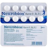 Neurobion Vitamin B1 B6 B12 Tablets Nerve Support Supplement 10s / 1 strip