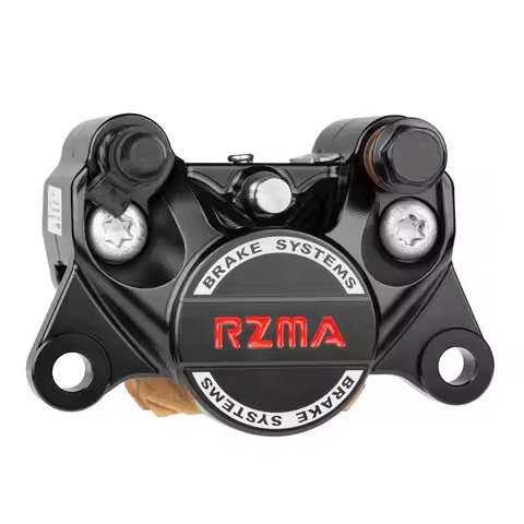 RZMA GM613 Motorcycle Axial Brake Caliper - 84mm PCD Linear Braking System, Aviation-Grade Aluminum