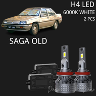 SAGA OLD Car LED Headlight Bulb H4 Headlamp Lampu Depan Kereta