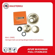 AFUR WASHBAK FULL STAINLESS CAMEL/AFUR WASHBAK/AFUR DISHWASH STRAIN