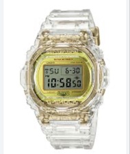 Casio G-Shock DW-5735E-7   35週年紀念版 扭底 Made in Japan  *注意* （透明膠變黃) G-SHOCK 35周年紀念錶款 GLACIER GOLD DW-5