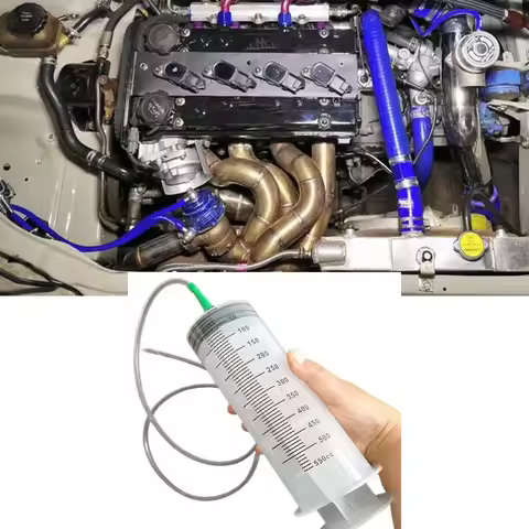 1PC 300ml Large Capacity Syringes Reusable Needle Barrel Oil Pump with Scale Oil Suction Vacuum Syri