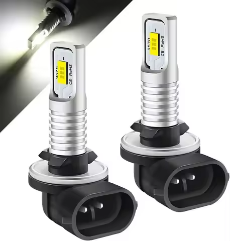 2PCS H27 881 880 3570 LED Fog Light Driving Bulb DRL 6000K White Super Bright 12V 24V