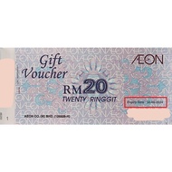 READY STOCK Aeon Shopping Voucher RM 100 FREE SHIPPING