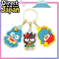 (Direct from Japan)Tea Factory Sanrio Characters 3 Charm Key Holder C H4.8 x W3.4 x D0