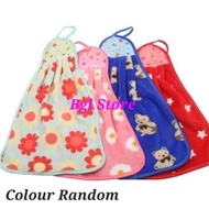 Kitchen Bathroom Hanging Coral Velvet Towel / Hanging Kitchen Towel / Hand Towel / Tuala Dapur