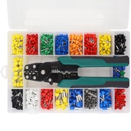 crimping tool Crimper Tool Kit Crimp Ferrule Including 18 Types 960Pcs Insulated Wire Terminals Self