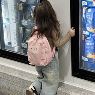 beg sekolah roda beg sekolah hitam beg sekolah budak perempuan Cute Lamb Children Backpack Girl Trav