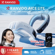RANVOO 4 Temperature Neck Air Conditioner Fan Aice Lite Neck Air Conditioner 6000mAh Max Cooling Air