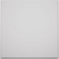 2 1/2"W x 2 1/2"H x 7/8"P Americraft Solid Paint Grade Wood Standard Smooth Rosette with Decorative 