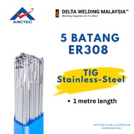 5 BATANG  of Premium quality ER308 Lsi Stainless steel welding TIG filler rods Malaysia