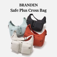 [BRANDEN] Safe Plus Crossbody Bag Anti-Theft RFID Travel Bag 4 Colors