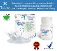 CALMAS KALSIUM 250 MG TABLET HISAP PENINGGI BADAN