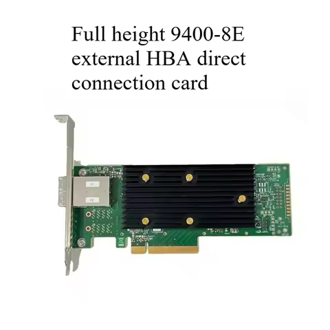 For LSI SAS 9300-8E 9400-8E HBA Card SAS3008 SAS3408 12Gb/s External SAS Host Bus Adapter for Storag